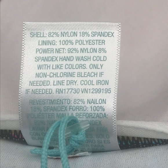 Kona Sol Women's Size Small 4-6 Strapless Twist Bandeau Flyaway Tankini Top New - Picture 6 of 13